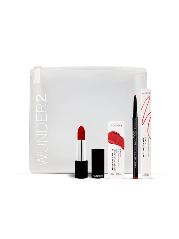 MUST-HAVE-MATTE LIPSTICK + LIP LINER